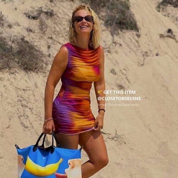 LAST ONE!!! ZARA Printed Ruched Mini Dress - Picture 12 of 17